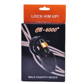 Male Chastity Kit Black CB 3000 Cages